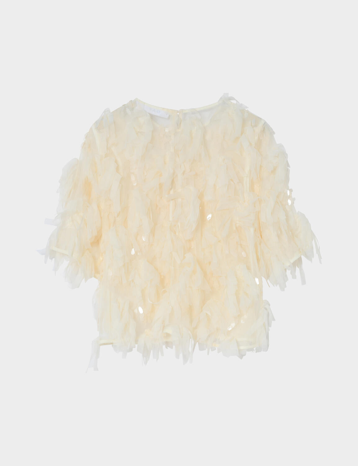 Daytatiana Shiny Sprout bluse – Brown Rice