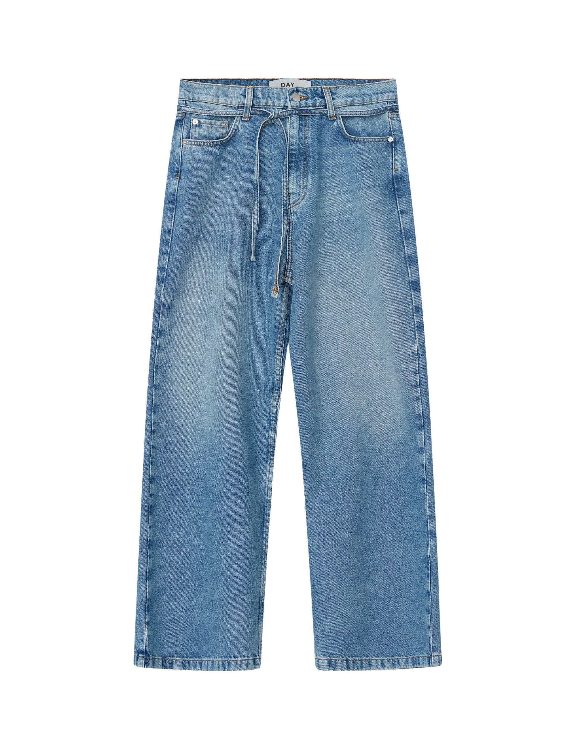 Elijah Blue Soft Denim wide leg jeans - Light Blue