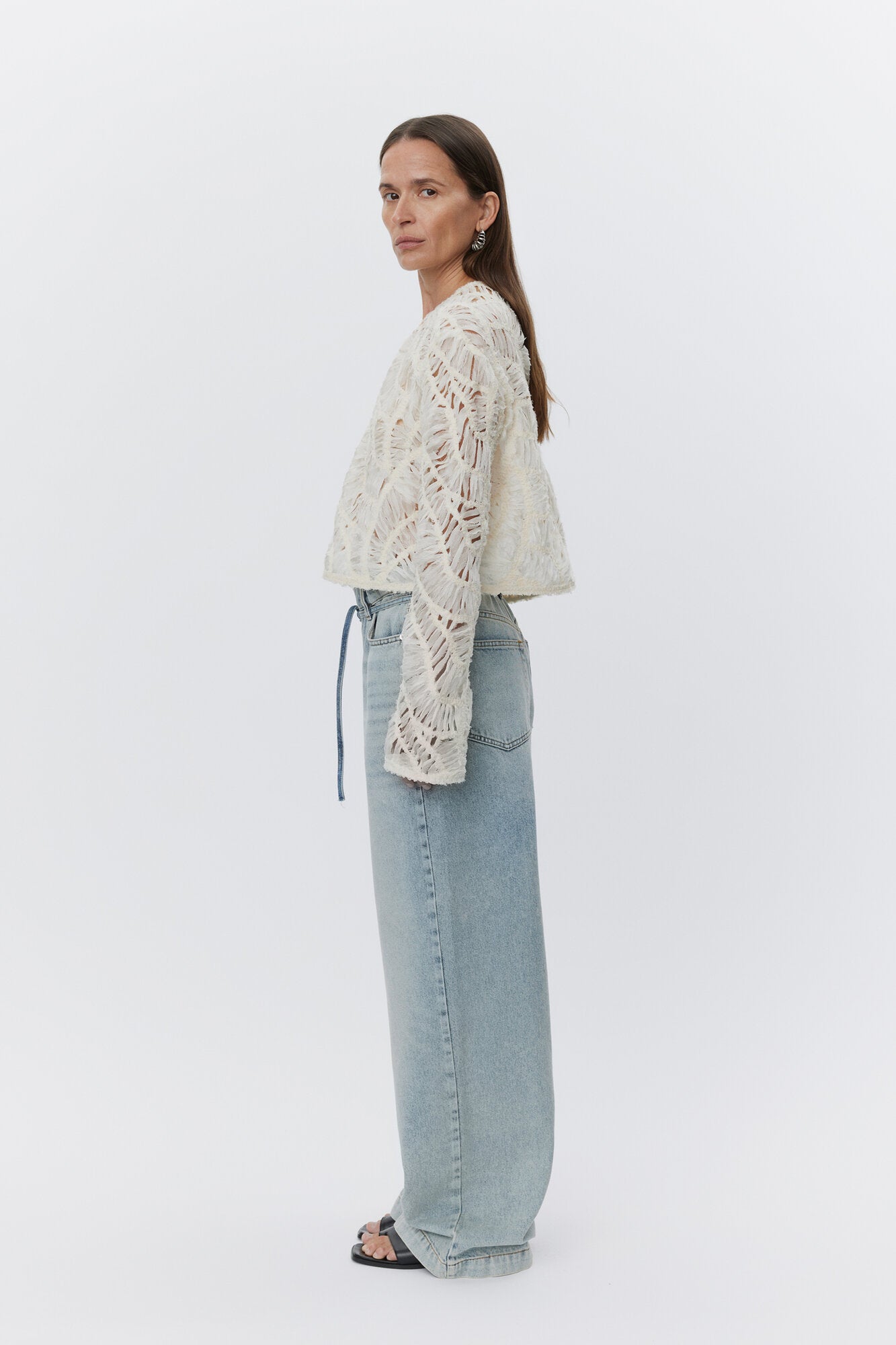 Elijah wide leg jeans - Vintage Blue