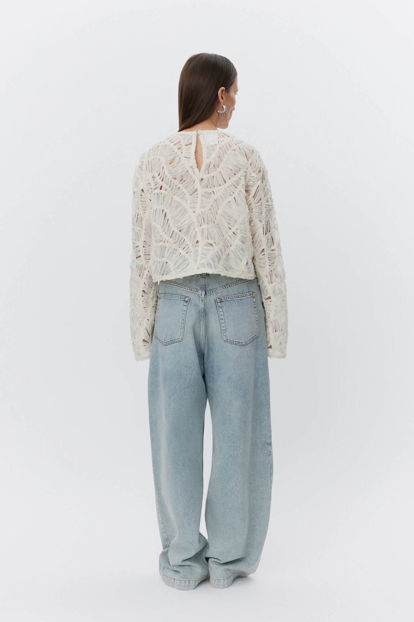 Elijah wide leg jeans - Vintage Blue