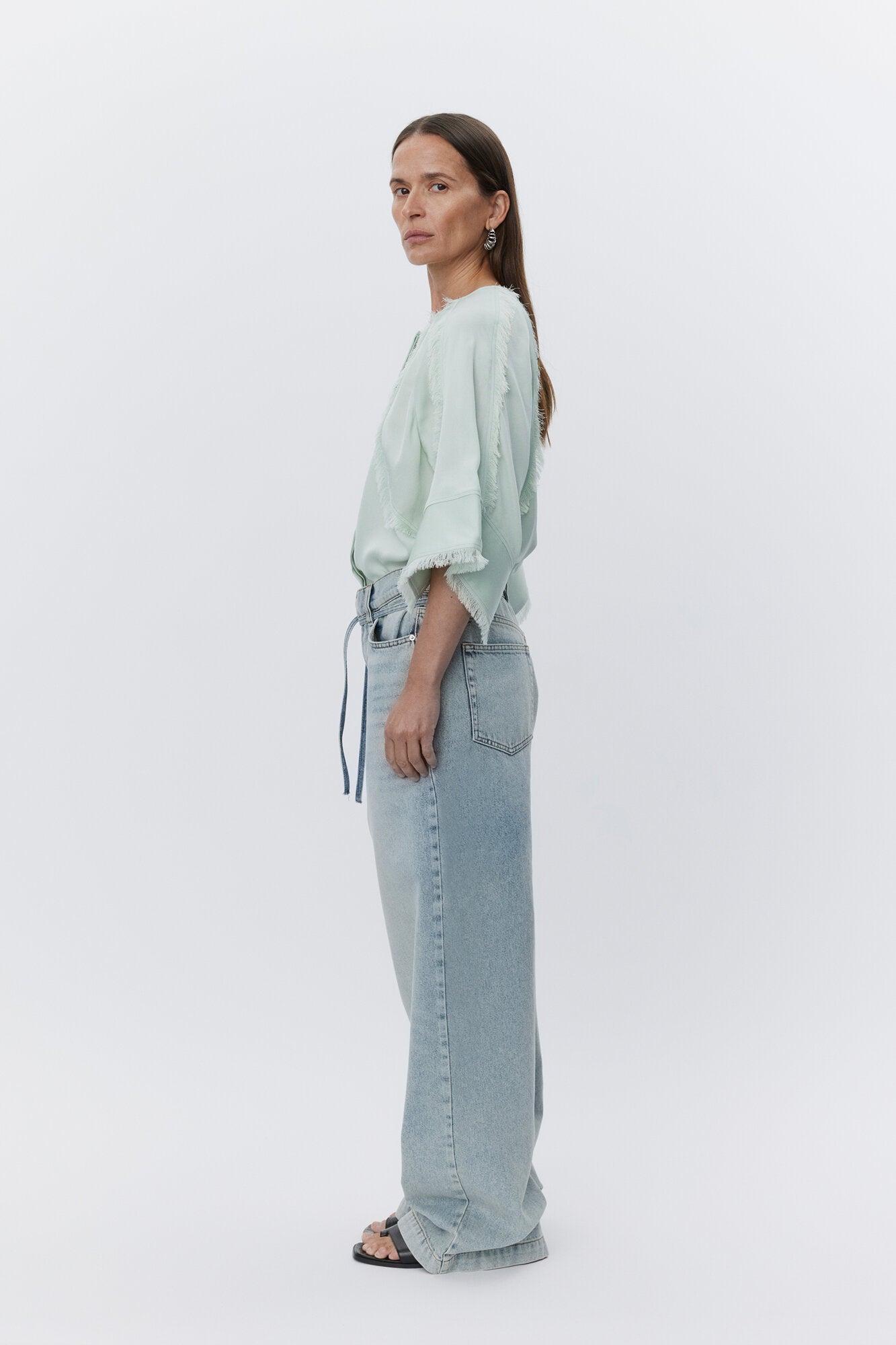 Zelie skjorte - Green Lily