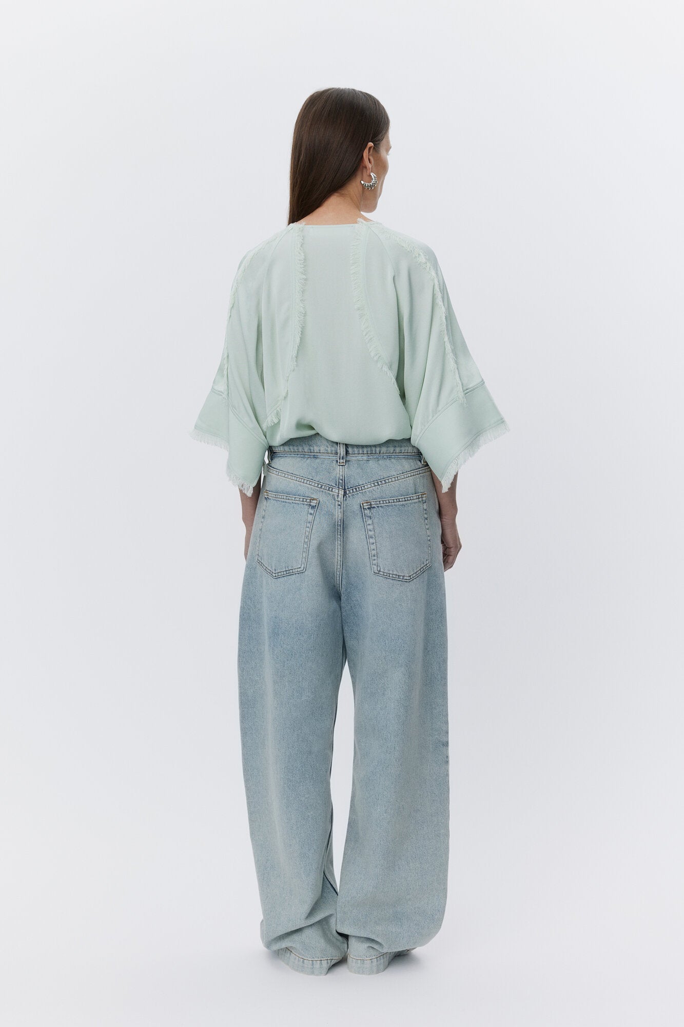 Zelie skjorte - Green Lily