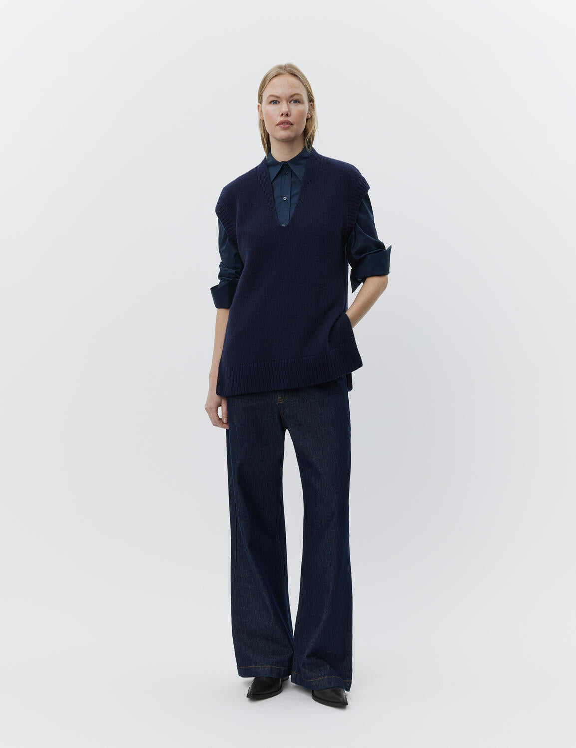 Flynn strikvest - Dark Sapphire