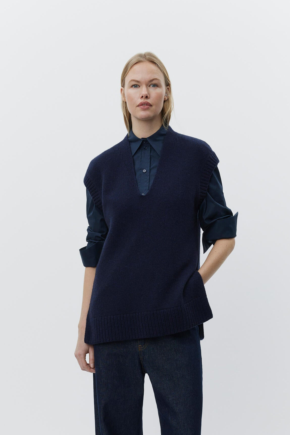 Flynn strikvest - Dark Sapphire