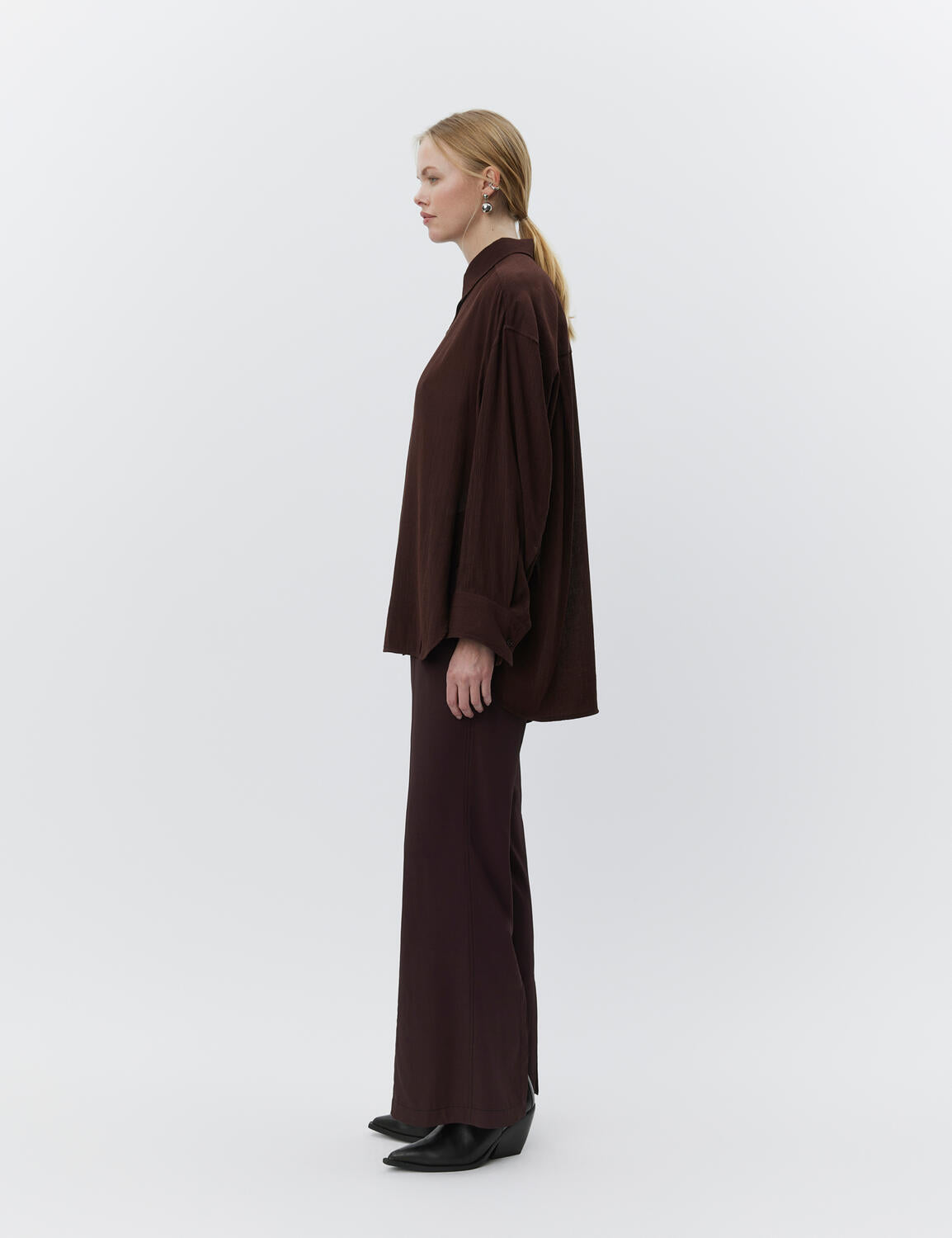 Weiss skjorte - Chocolate Plum