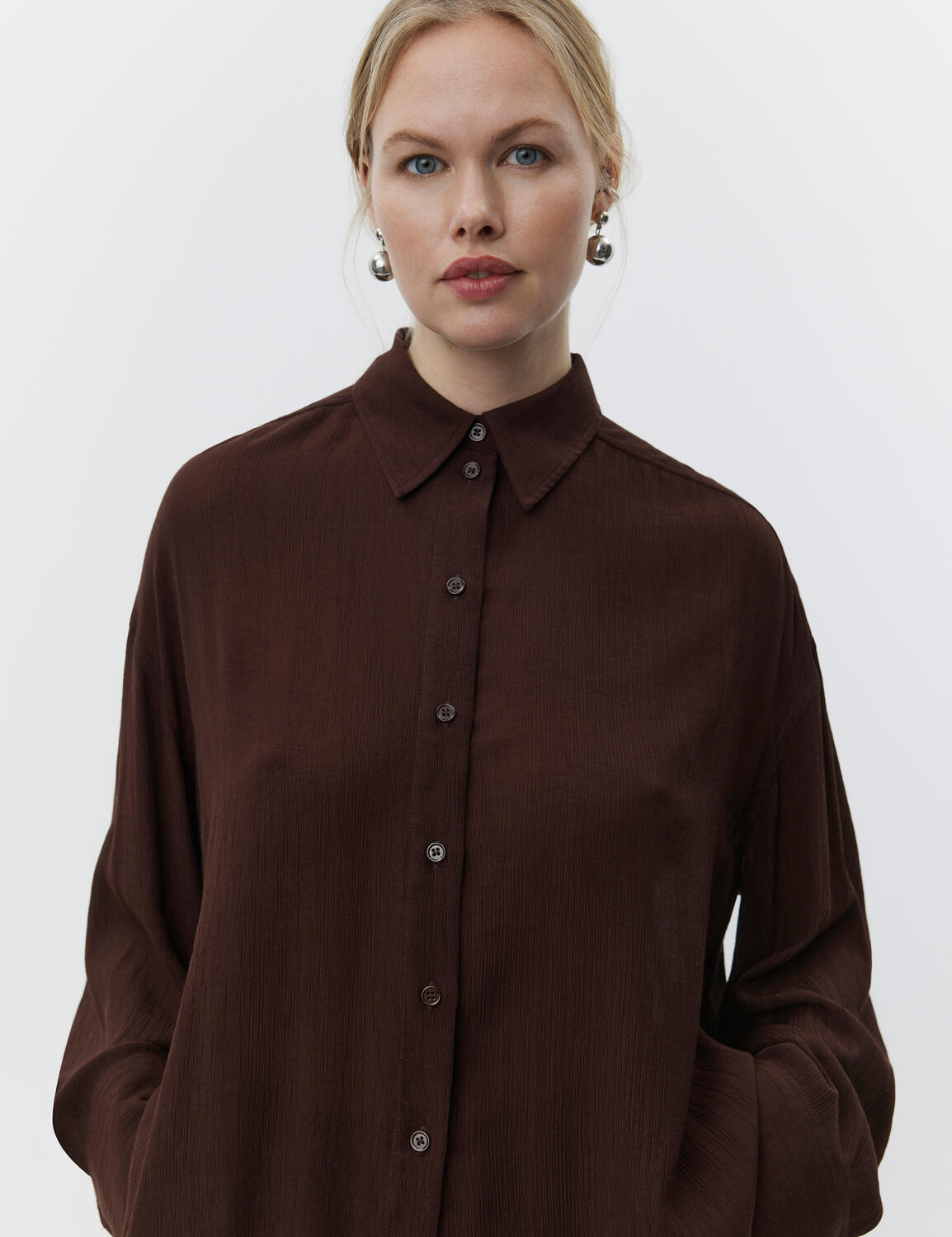 Weiss skjorte - Chocolate Plum