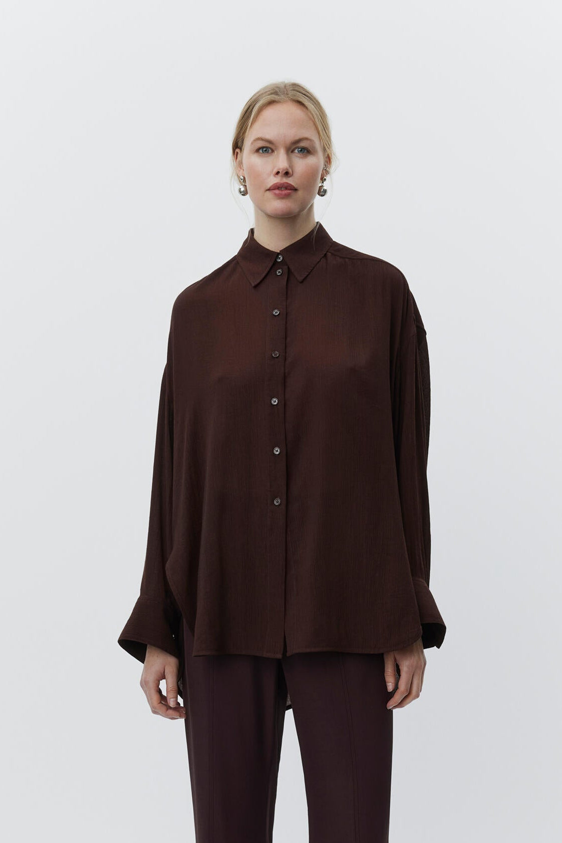 Weiss skjorte - Chocolate Plum