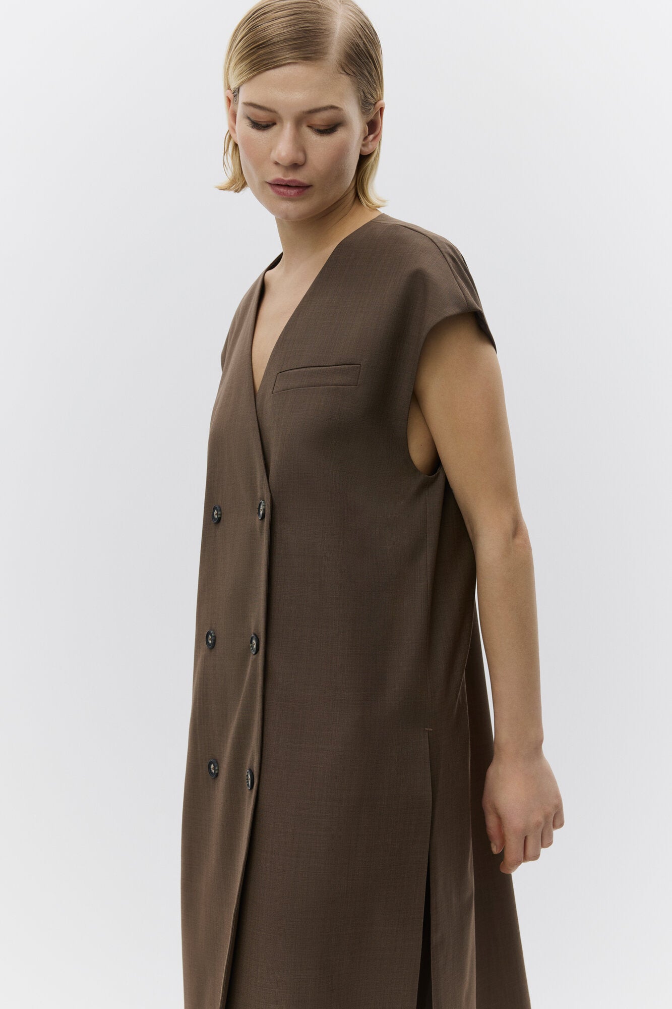 Rory Classic blazerkjole - Wren Melange