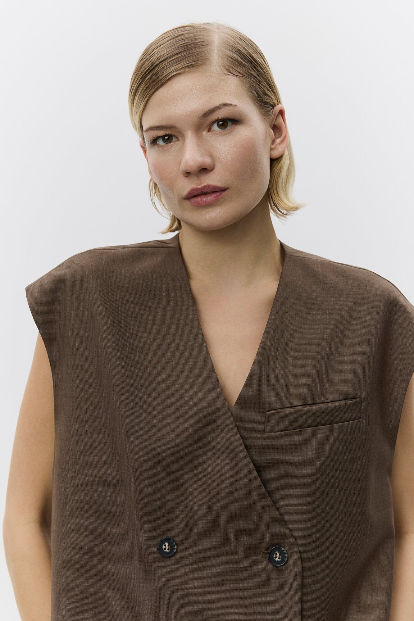 Rory Classic blazerkjole - Wren Melange