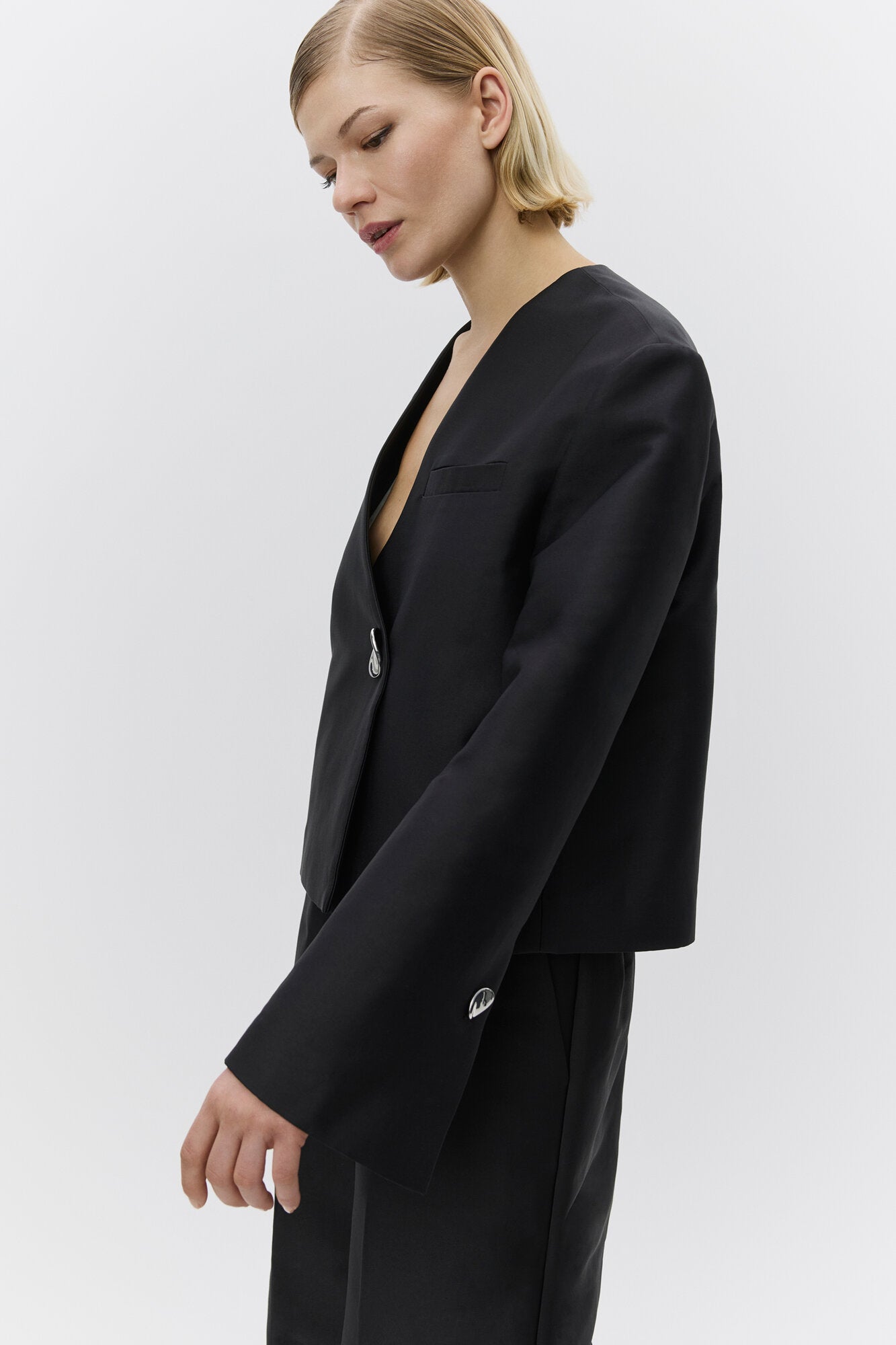 Sookie Shiny blazer - sort