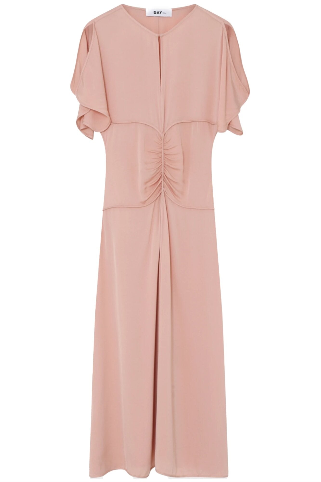 Gigi Matte Crepe kjole - Rose Smoke