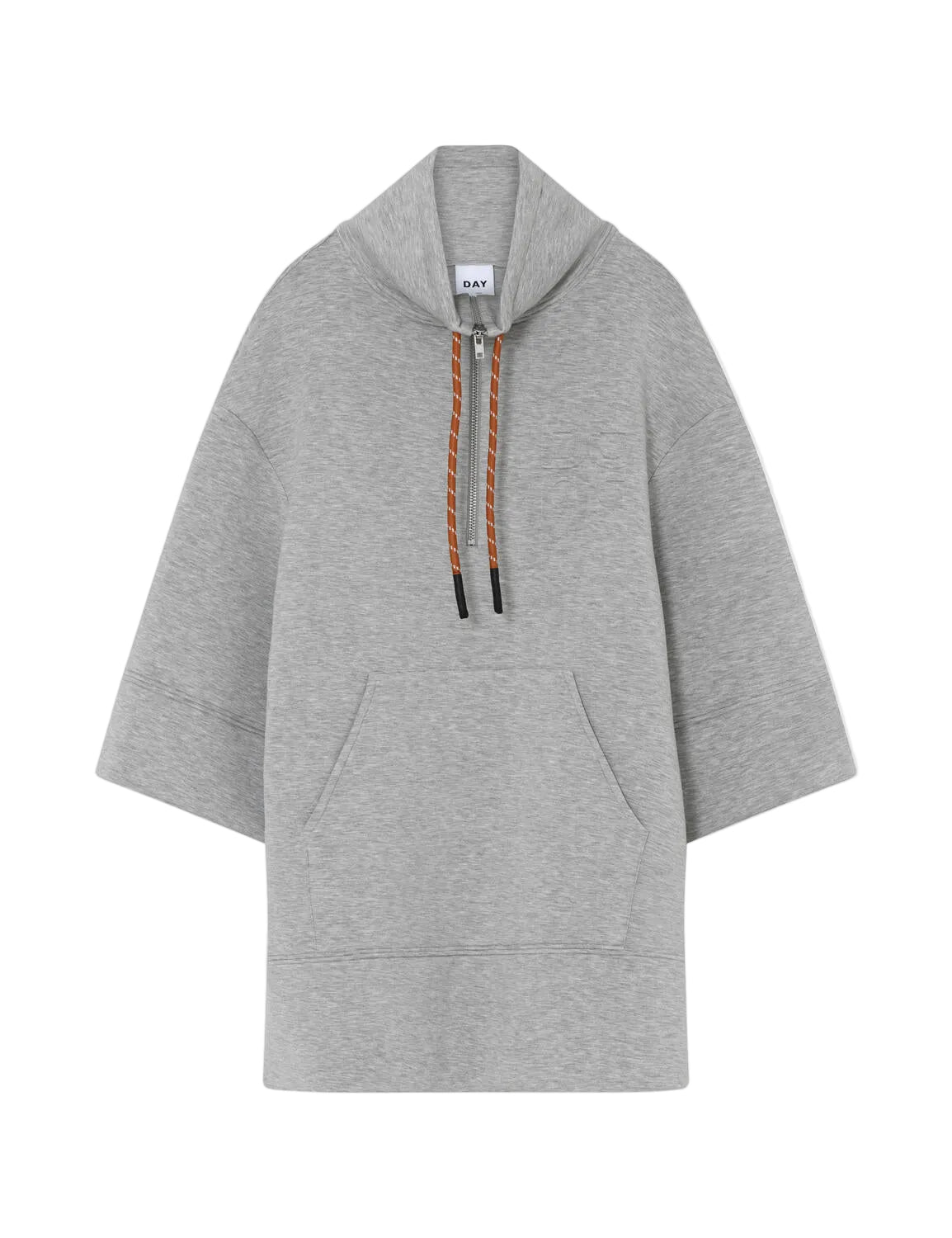 Perry Scuba hoodie kjole - Grå