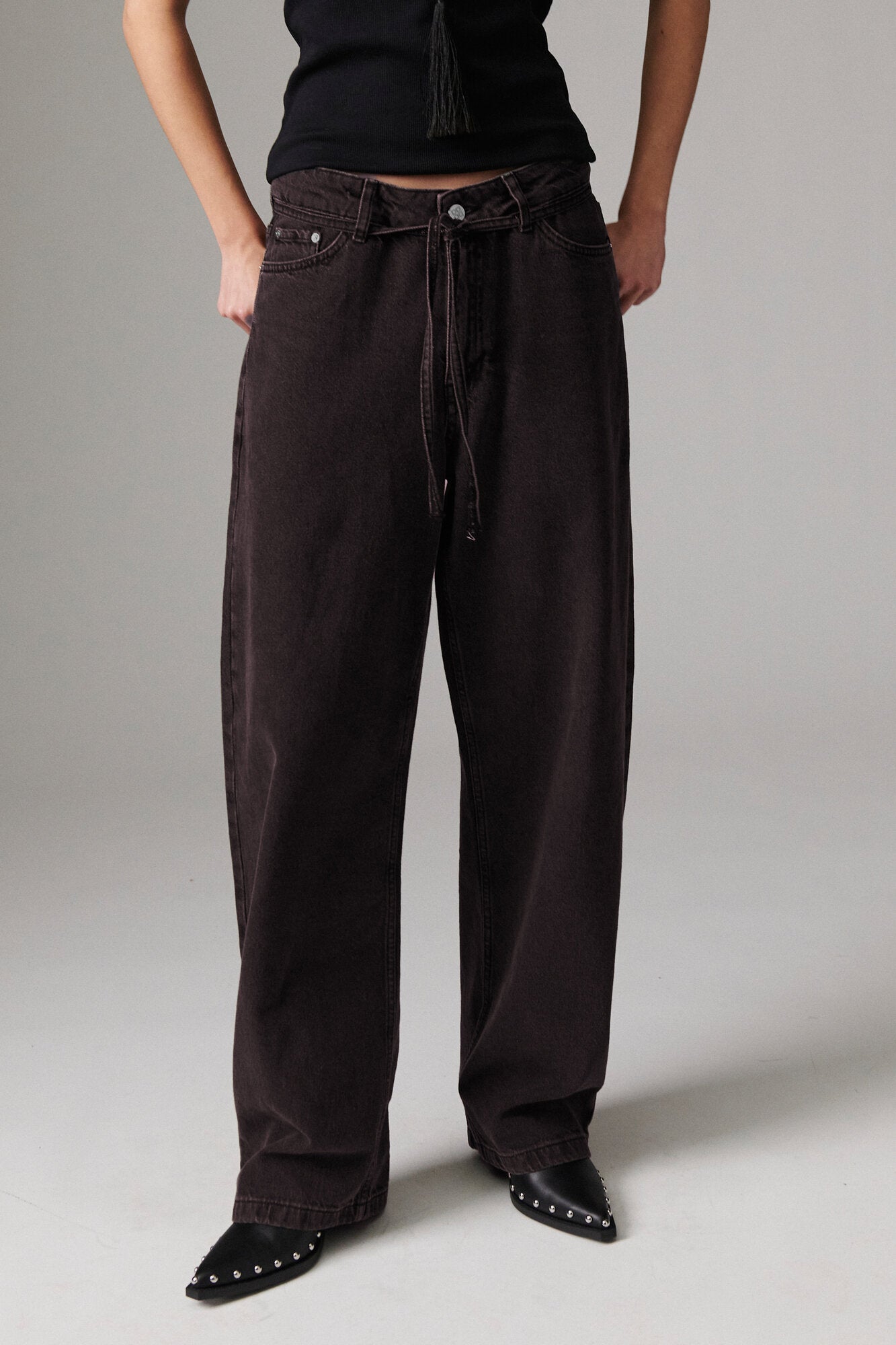 Blaire jeans - Coffee Bean