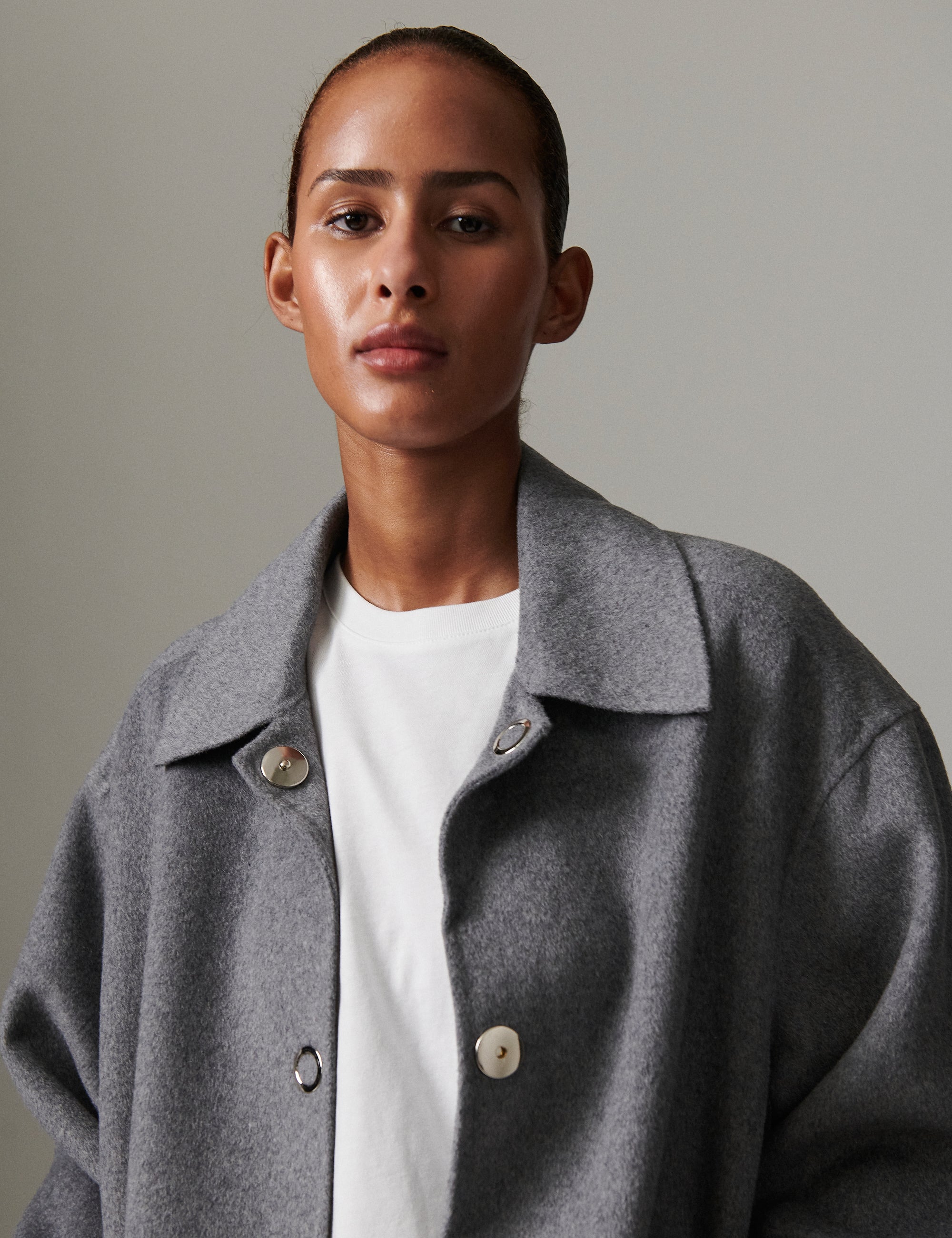 Matteo jakke - Medium Grey Melange