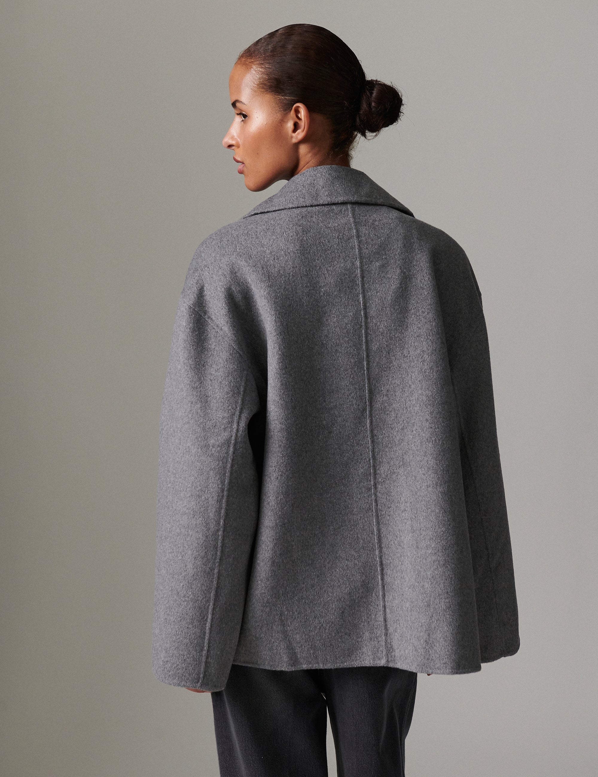 Matteo jakke - Medium Grey Melange