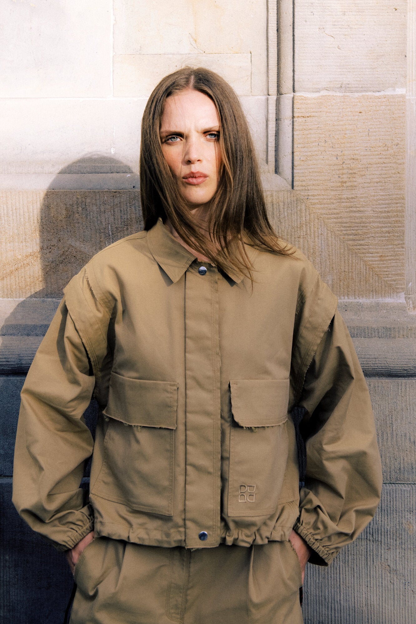 Stevens Canvas Deluxe skjorte/vest - 170836 ECRU OLIVE