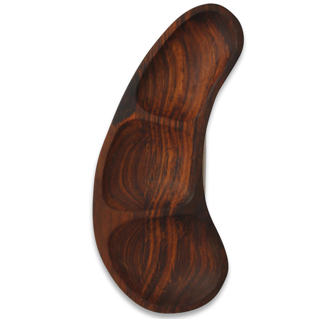 Bean bakke, mørk brun - L28 cm.