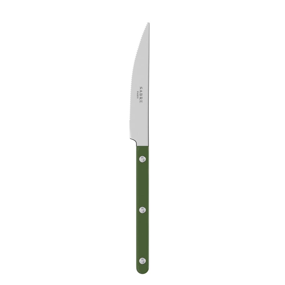 Bistrot Solid kniv - grøn