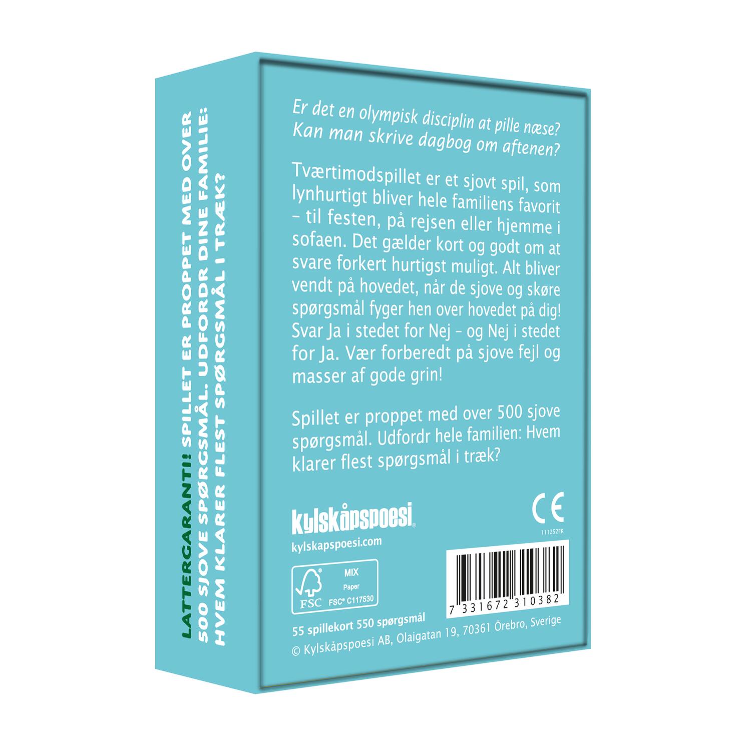 Tværtimodspillet - FAMILIENS FAVORIT