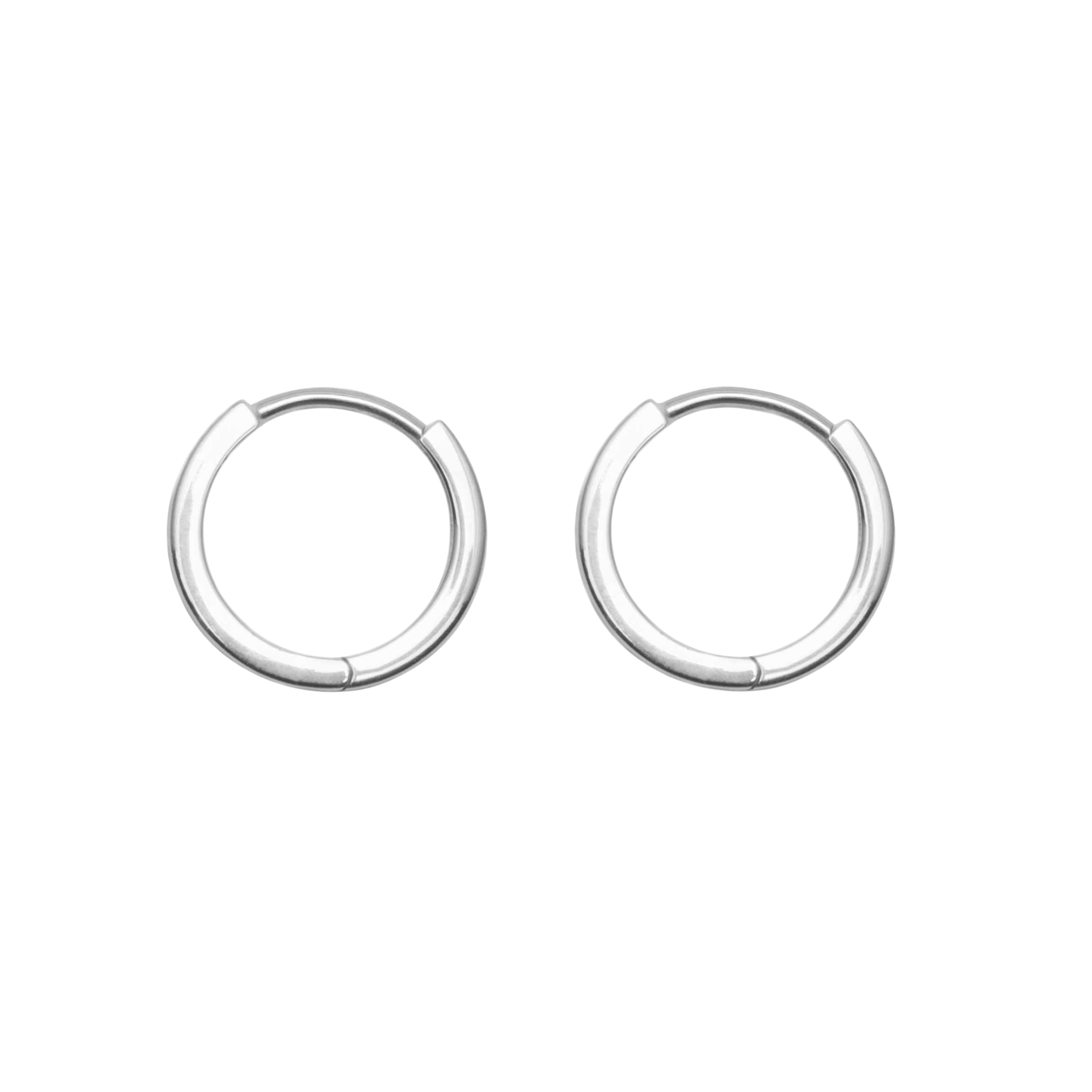 Mini hoops - sølv