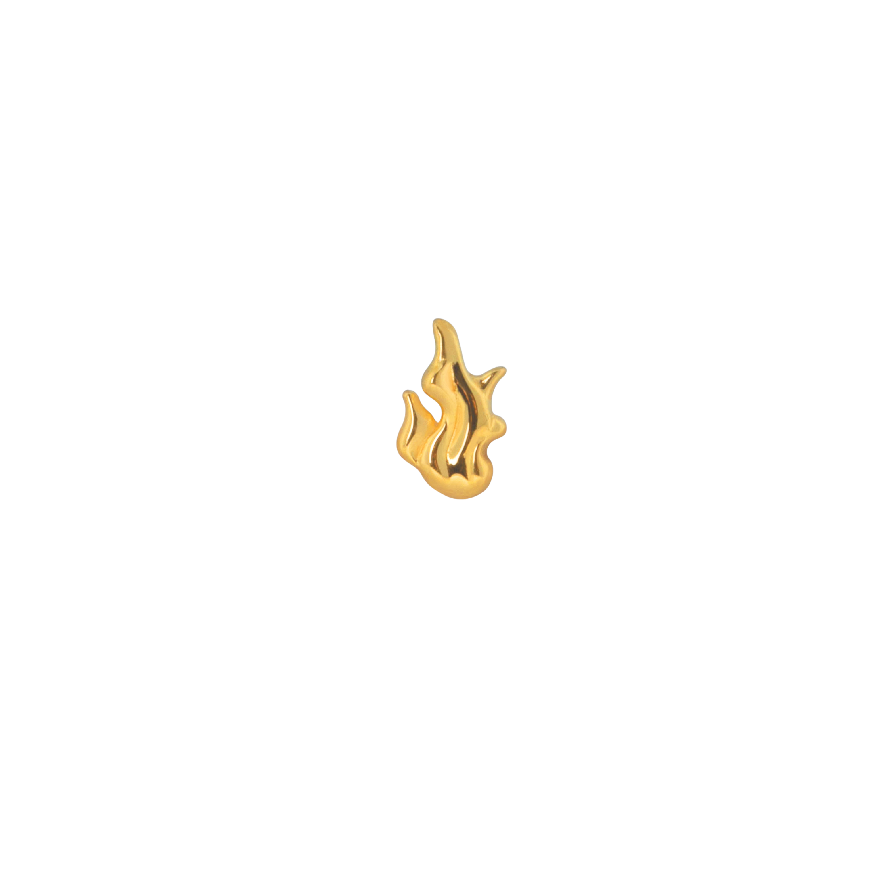 Ild ørering - forgyldt