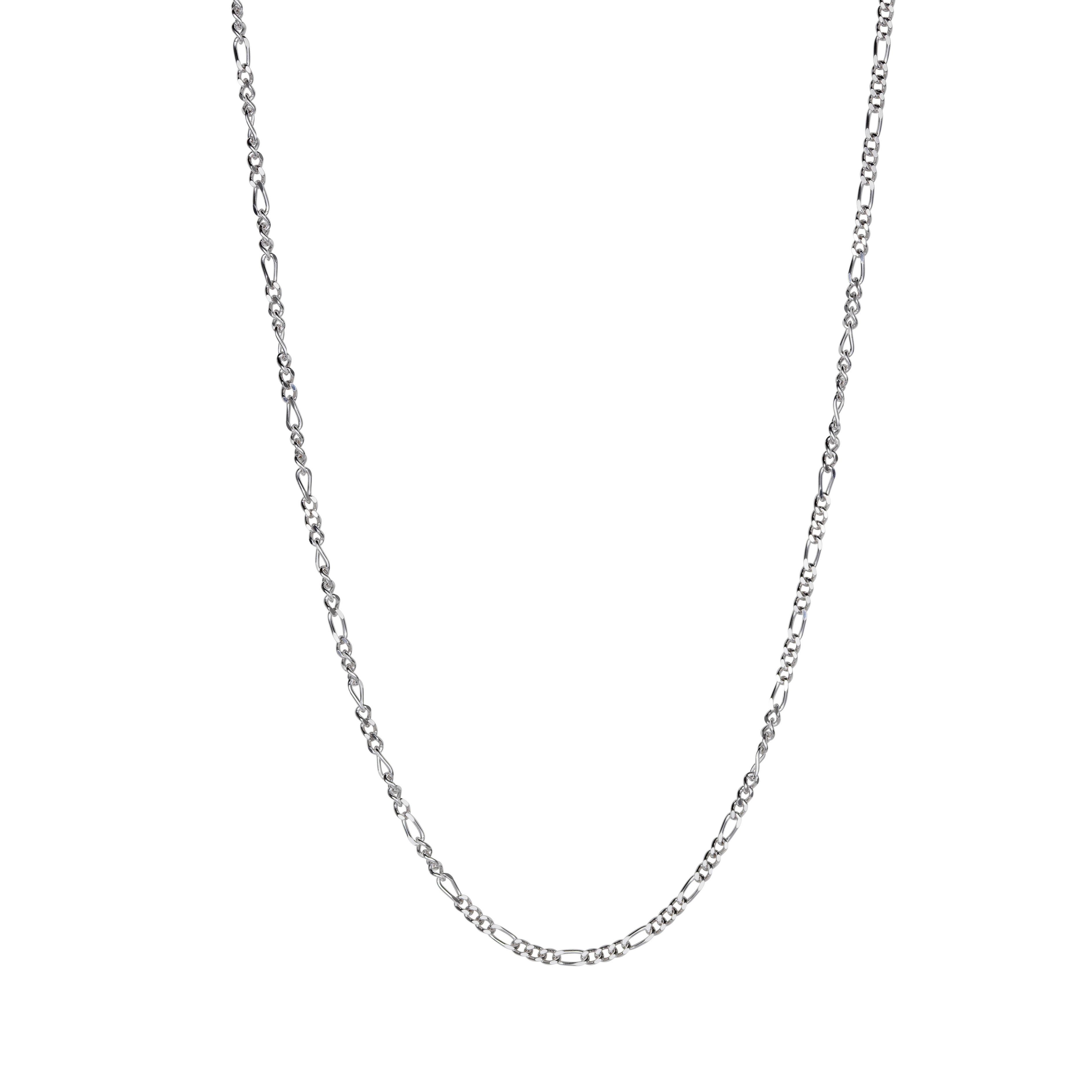 Figaro halskæde - sølv