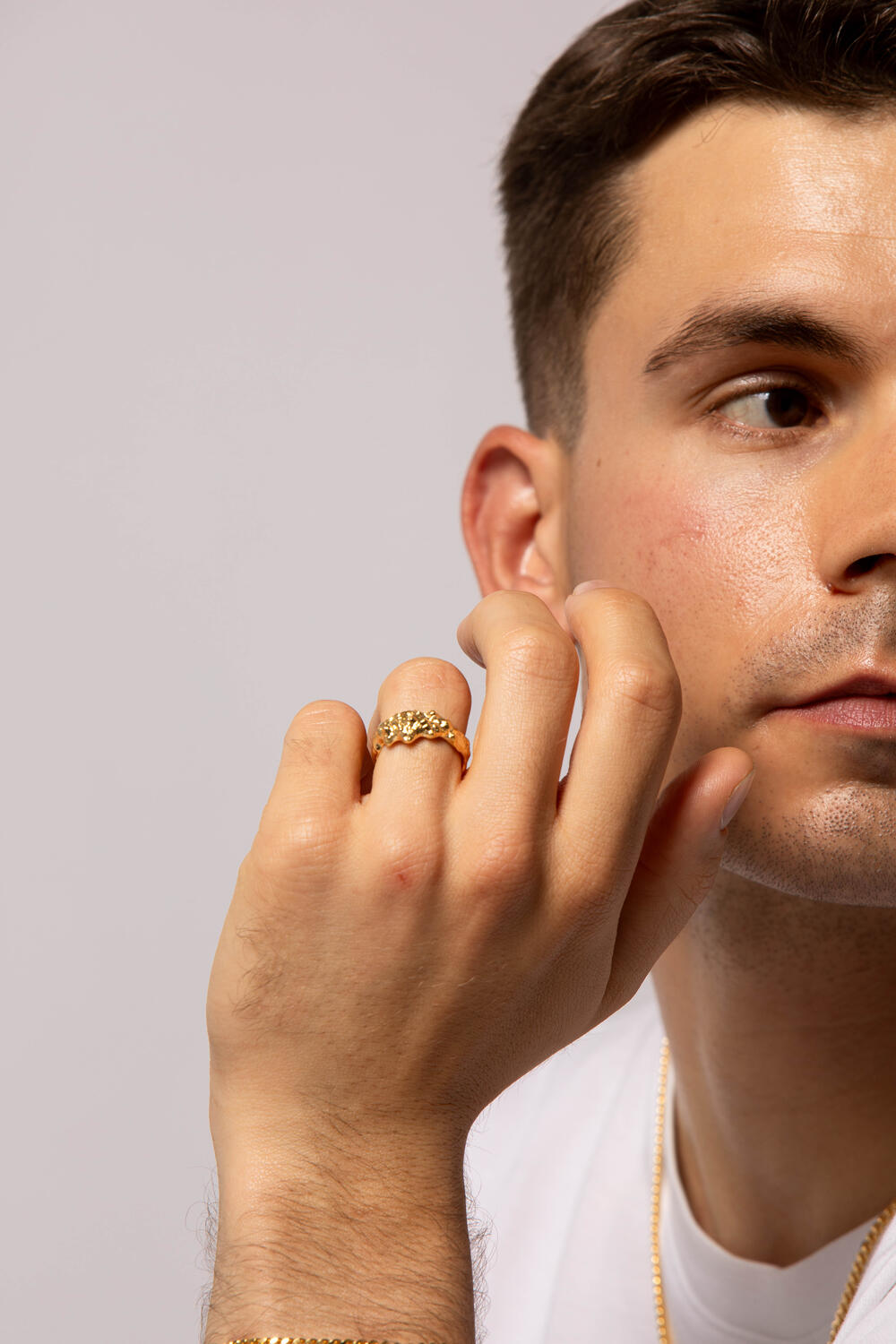 Nora ring - forgyldt