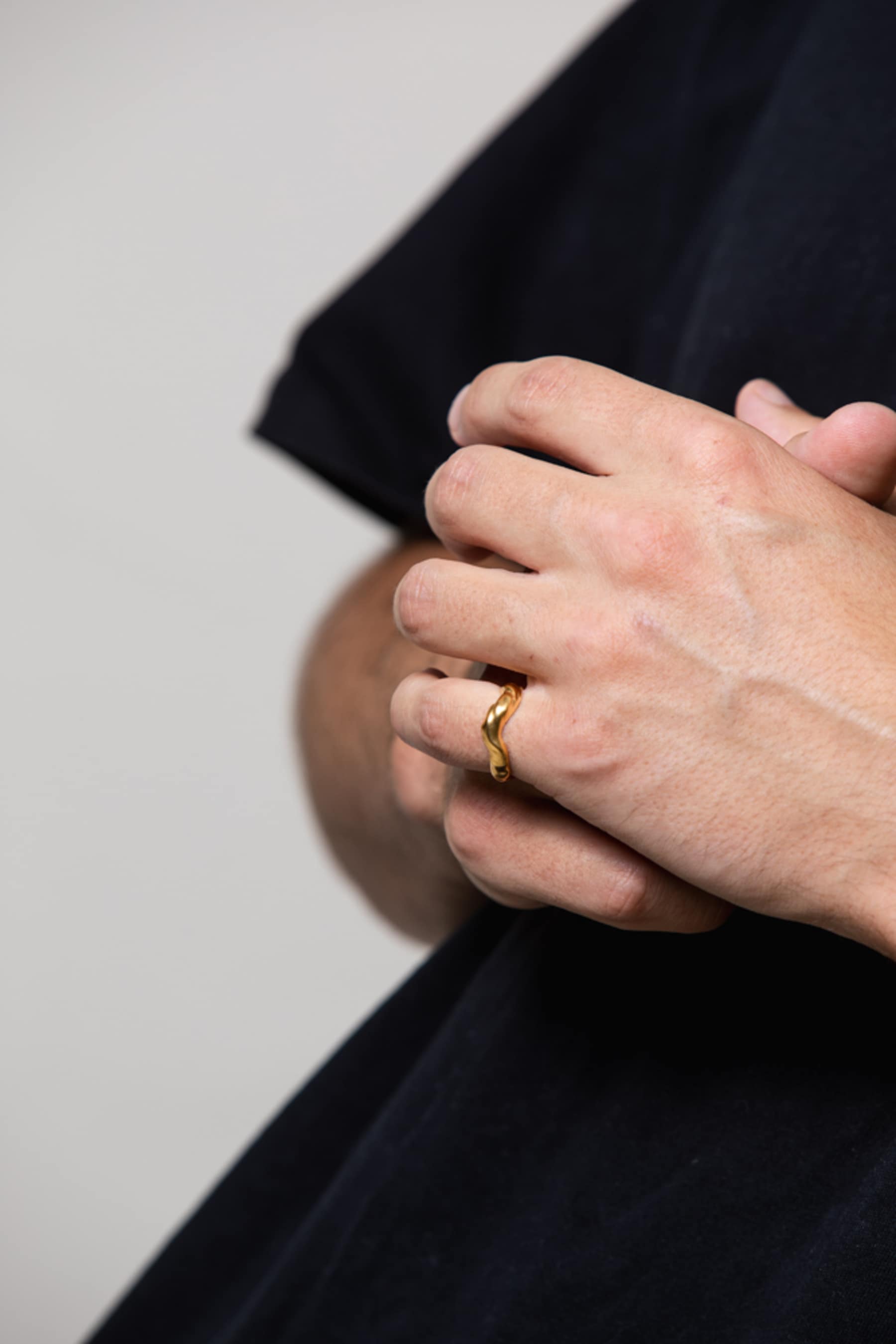 Cleo ring - forgyldt
