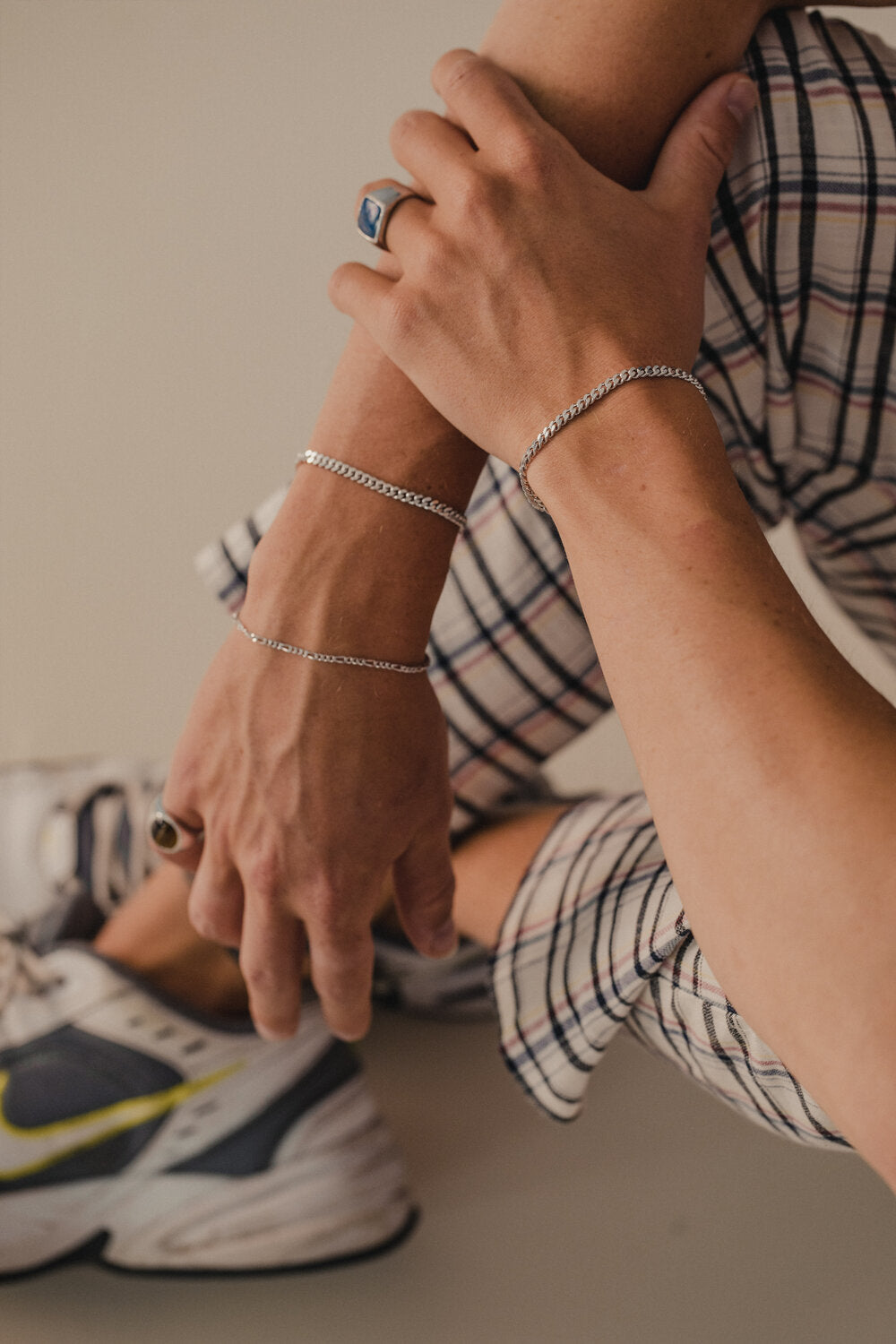 Figaro armbånd - sølv