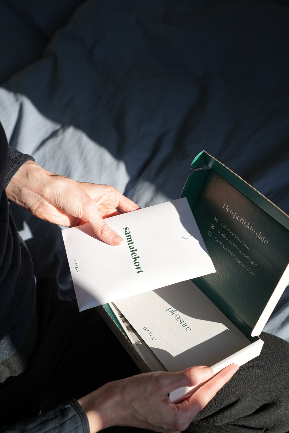 De fem erotiske sprog dateboks