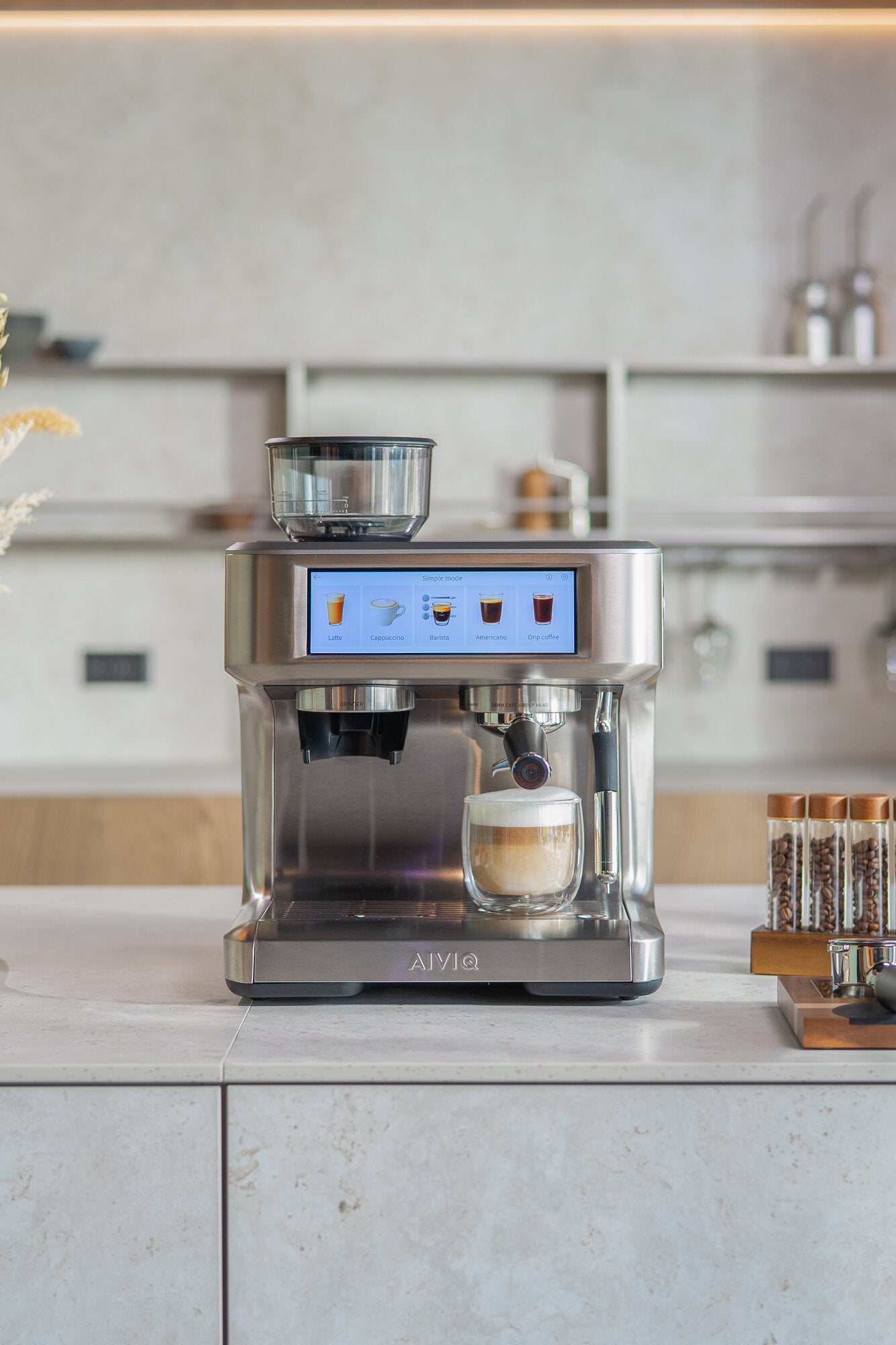 Aspire Expert espressomaskine - sølvfarvet