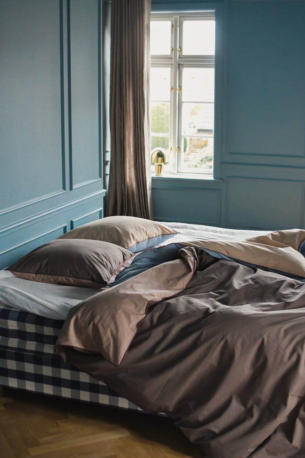 Color Combo sengesæt - brun/iron