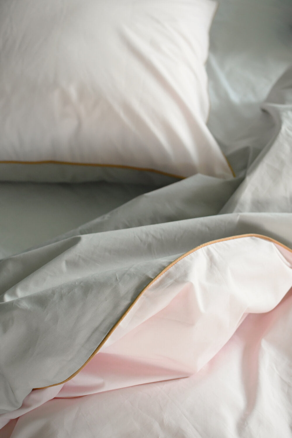 Color Combo sengesæt - grå/pink