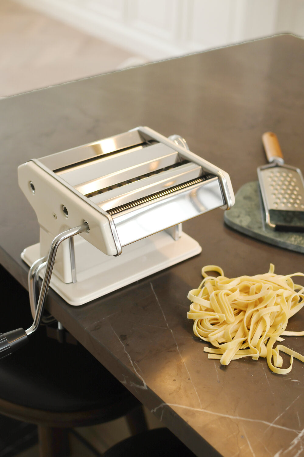 Pastamaskine, hvid - 20,5x14 cm