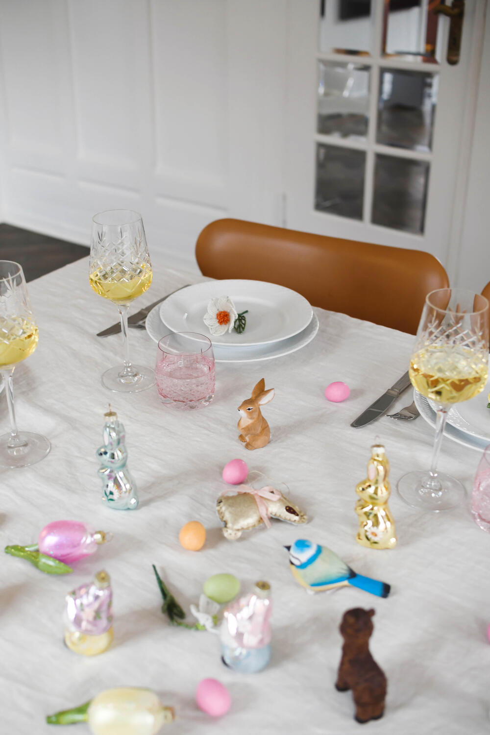 x Lisbeth Beck, Kanin med halsbånd - guldfarvet