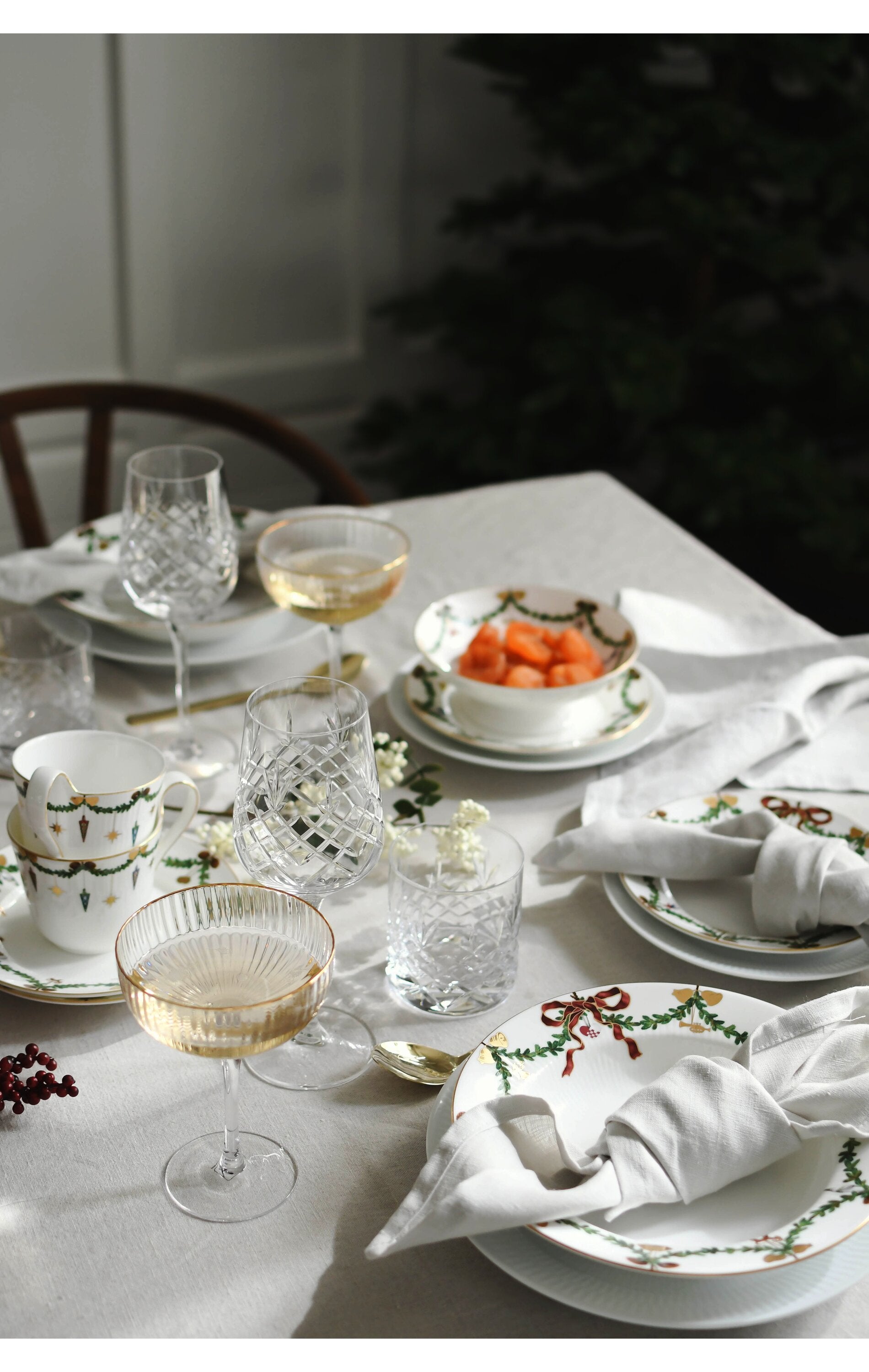 Palermo Cocktailglas, guldfarvet - 4 stk.