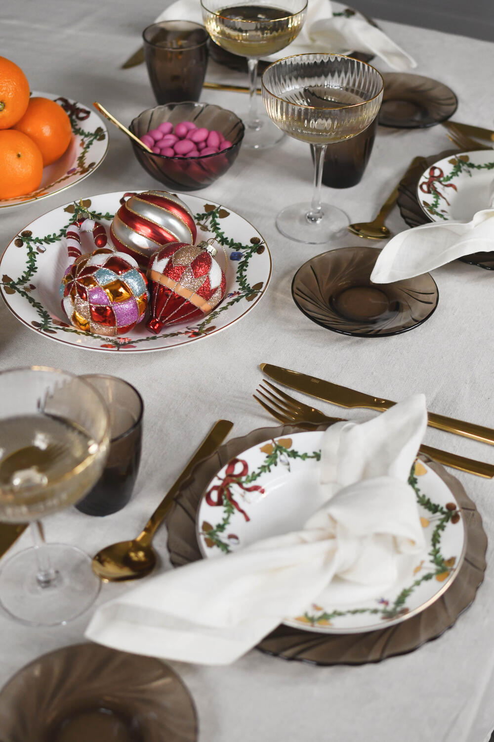 Stjerne Riflet tallerken - 19 cm.