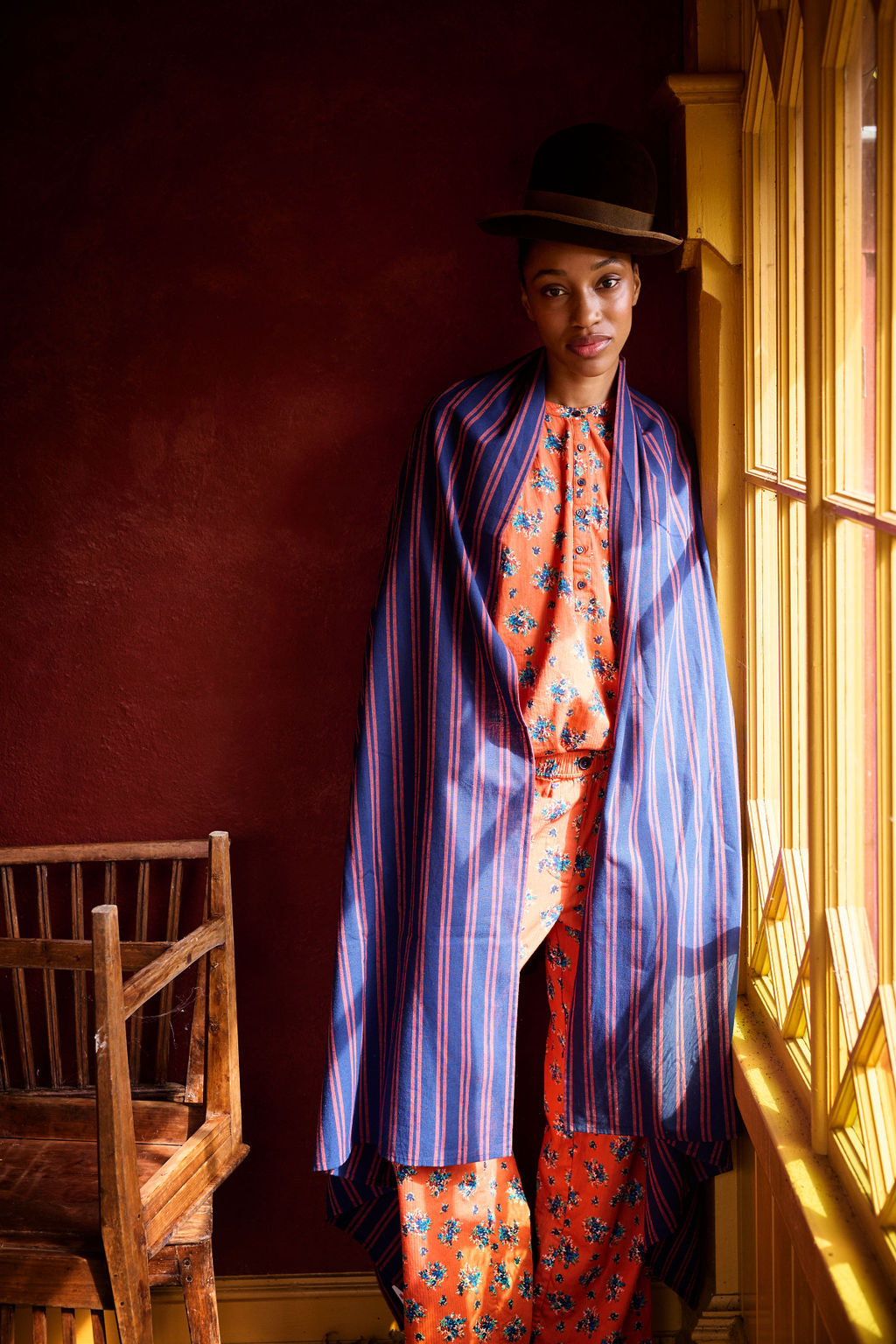 Blooming natskjorte - Chutney