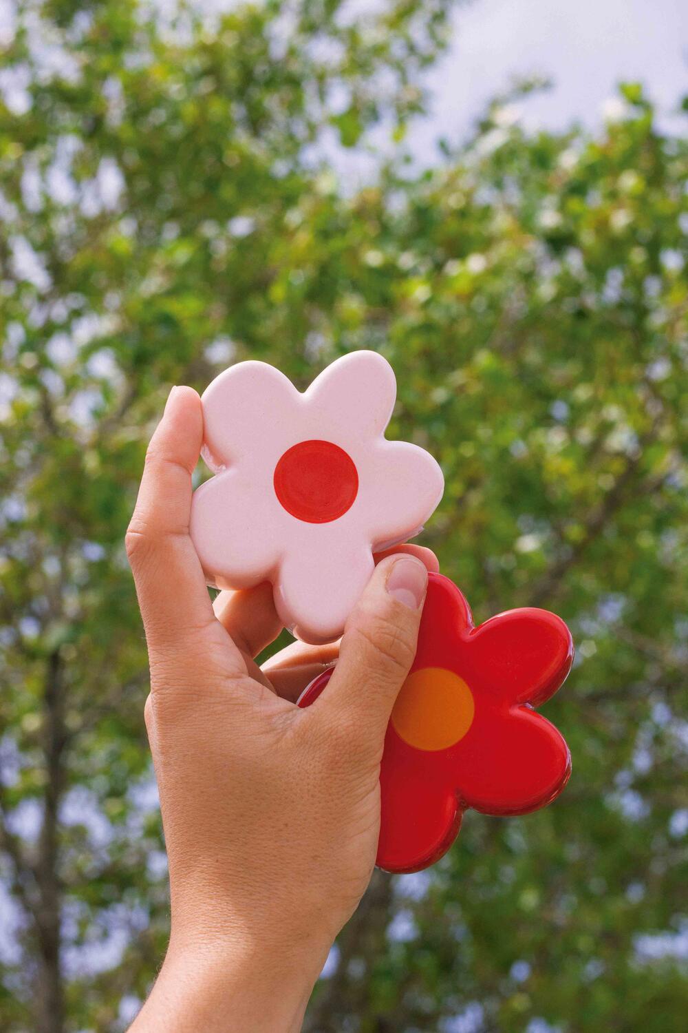 Daisy salt & pebersæt - rød/pink