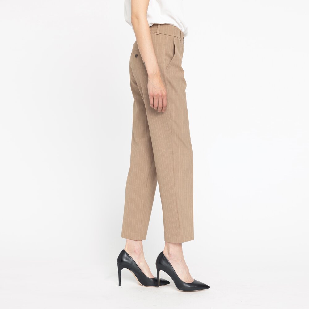DaphneFV habitbukser - Light Brown Pin