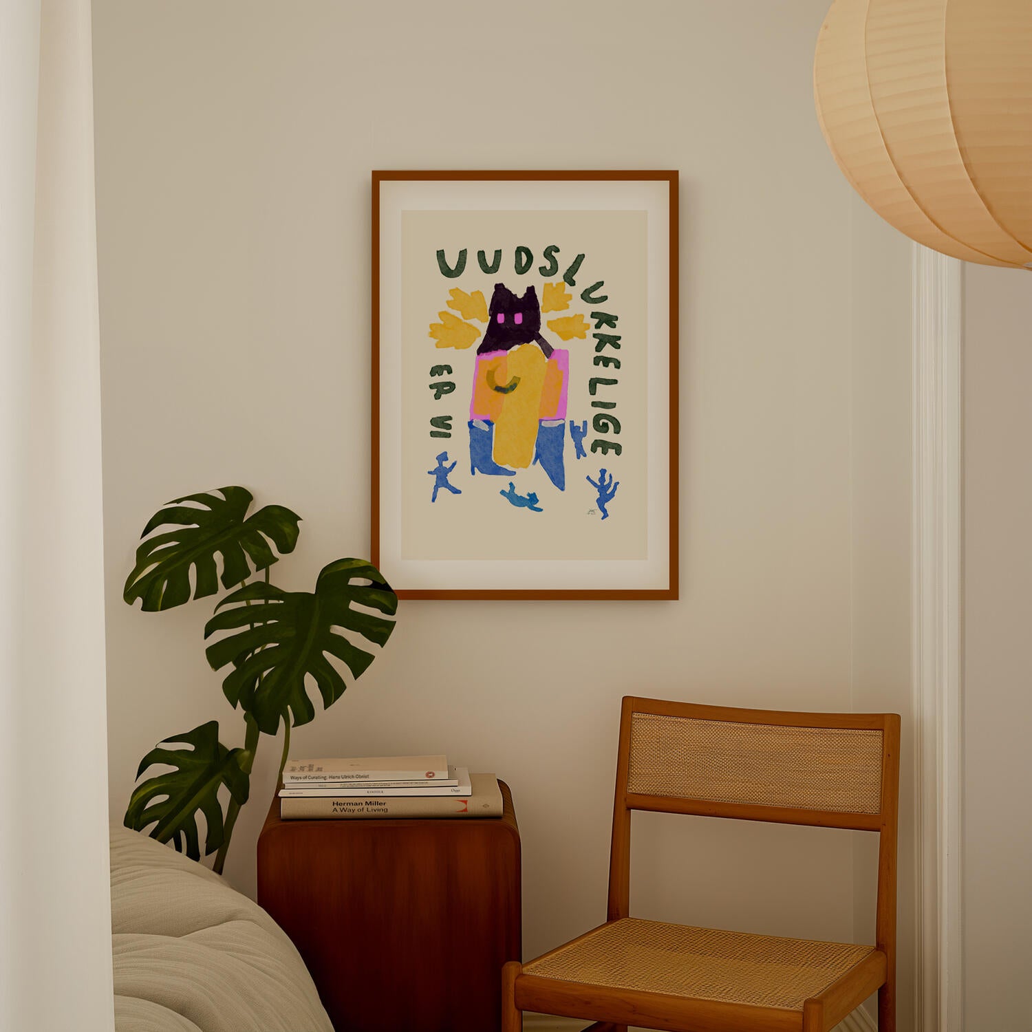 Uudslukkelige Er Vi plakat - 30 x 40 cm