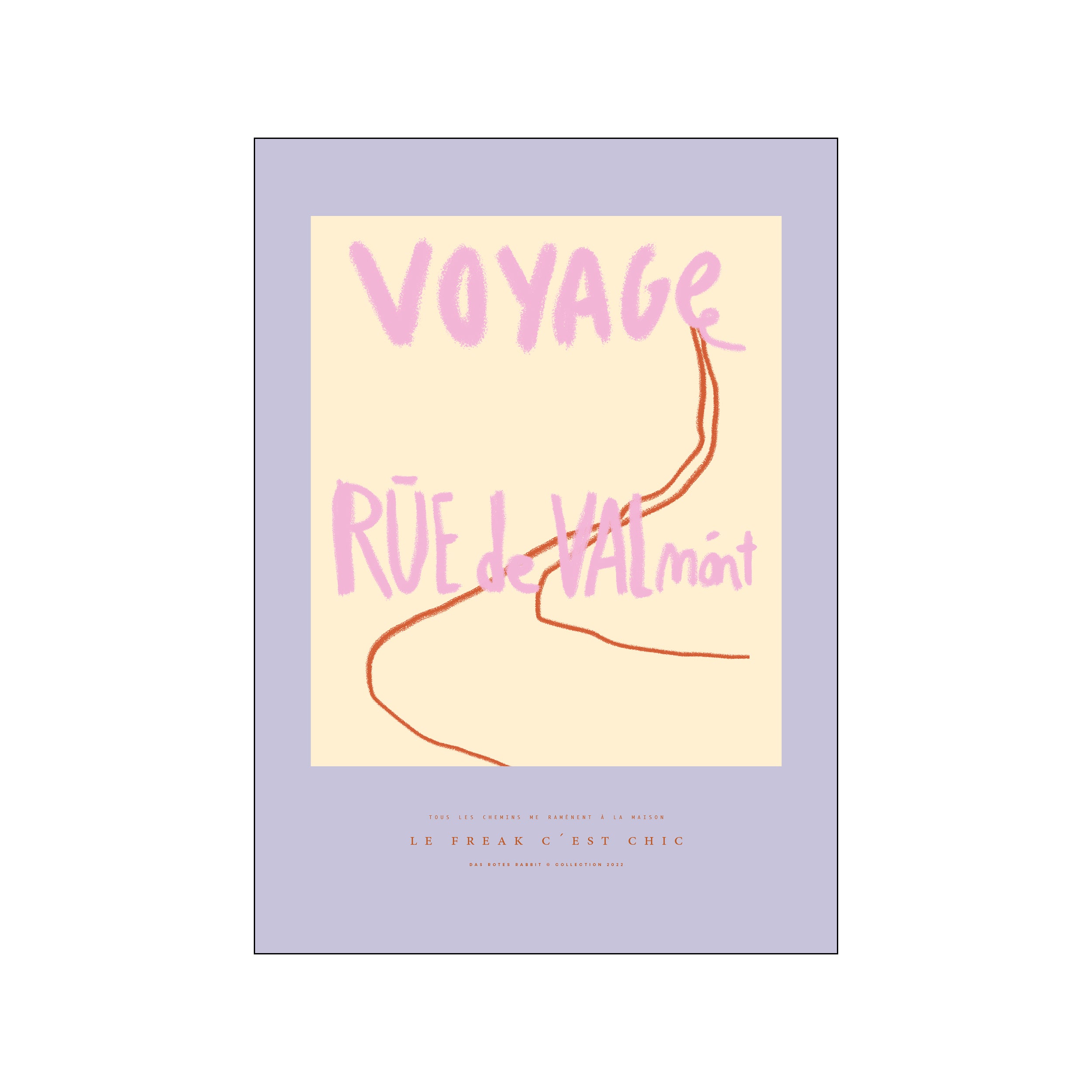 Das Rotes Rabbits Voyage plakat