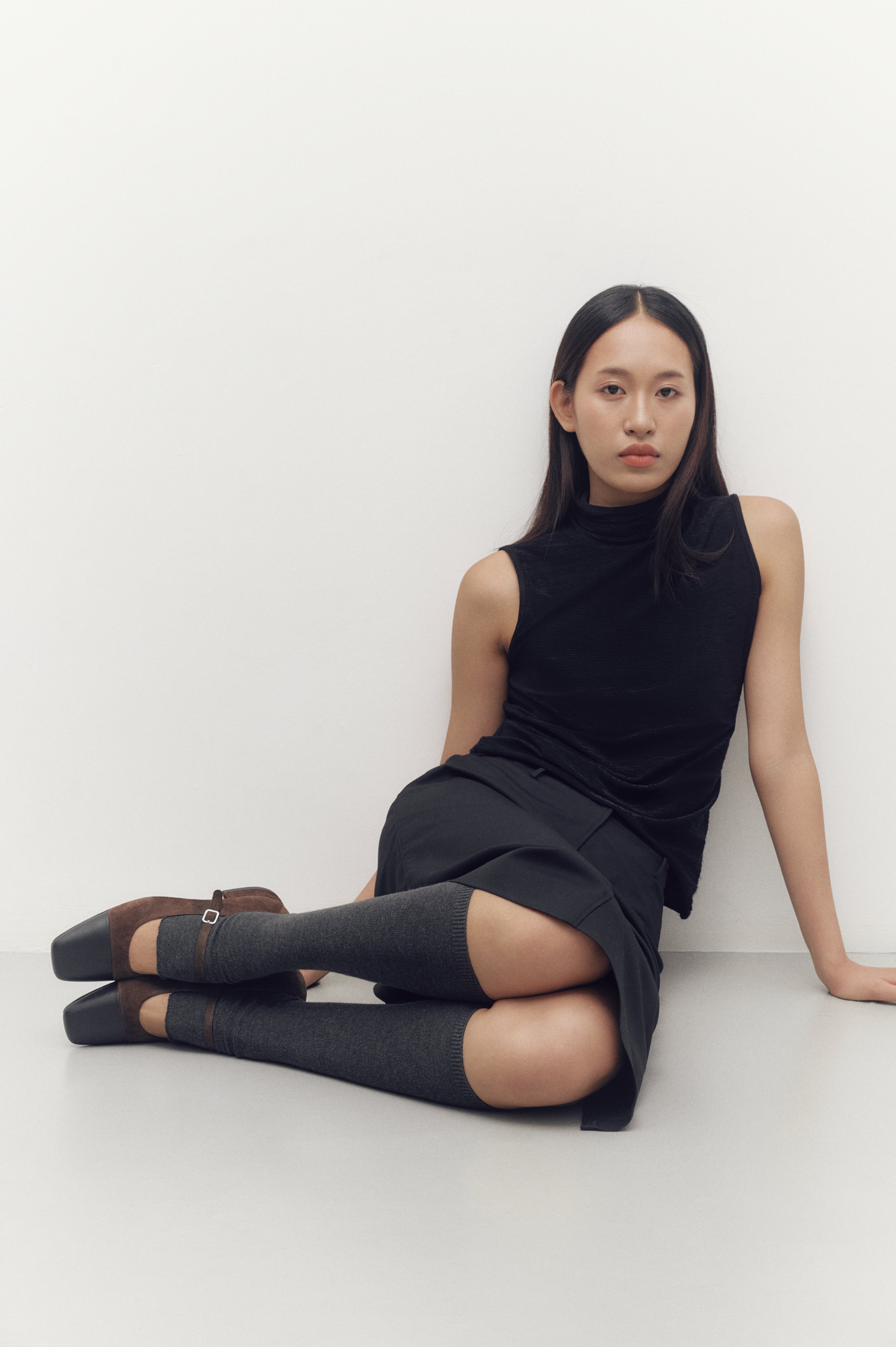 Debbi pumps - Suede Coffee