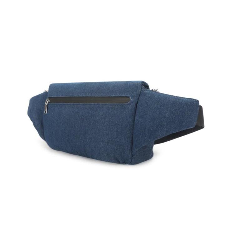 Denis denim bæltetaske - Dark blue