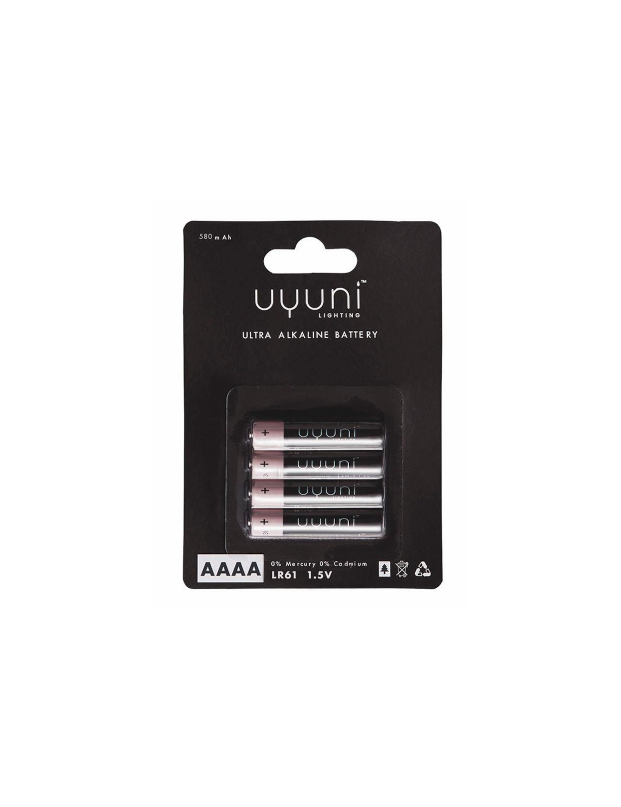 Lighting batterier, AAAA - 4 pk.