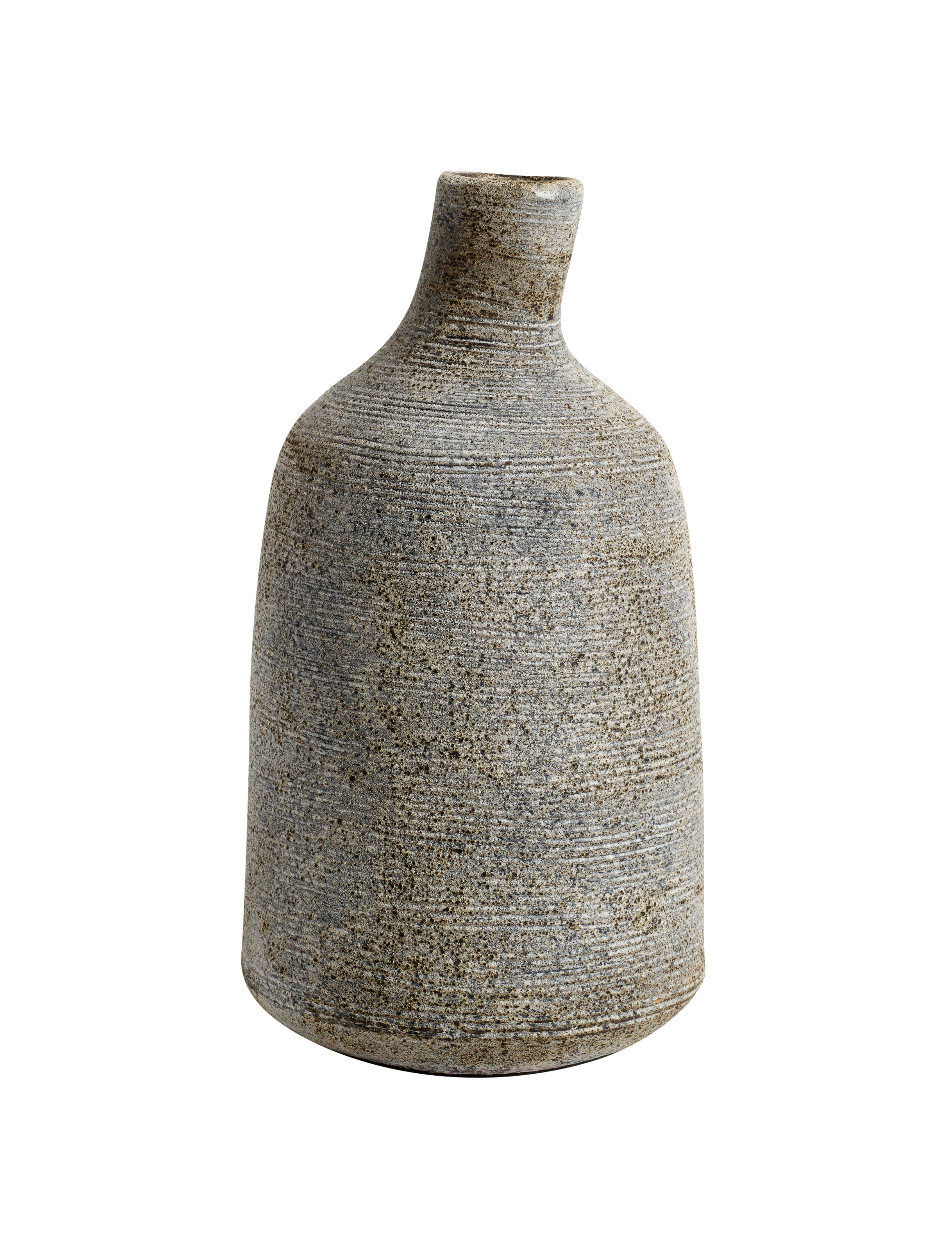 Stain vase, stor - grå