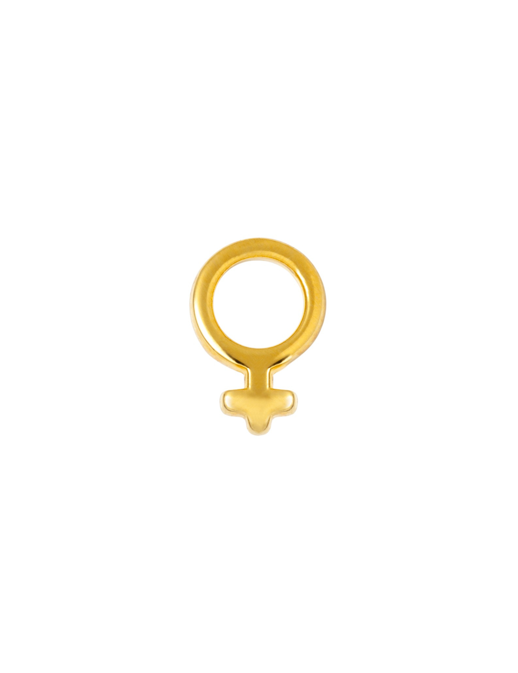 Venus ørering - forgyldt