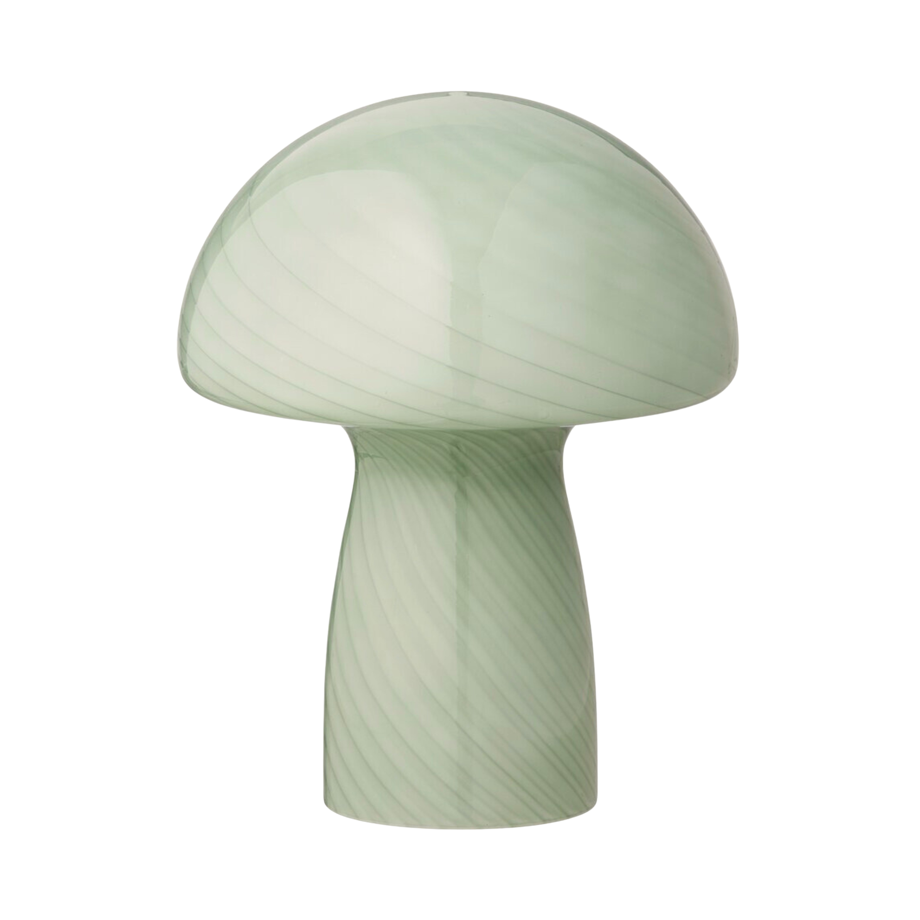 Mushroom bordlampe, mint - H23 cm.