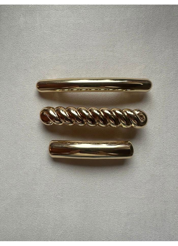 Jeanne barette hårspænde - Guldfarvet