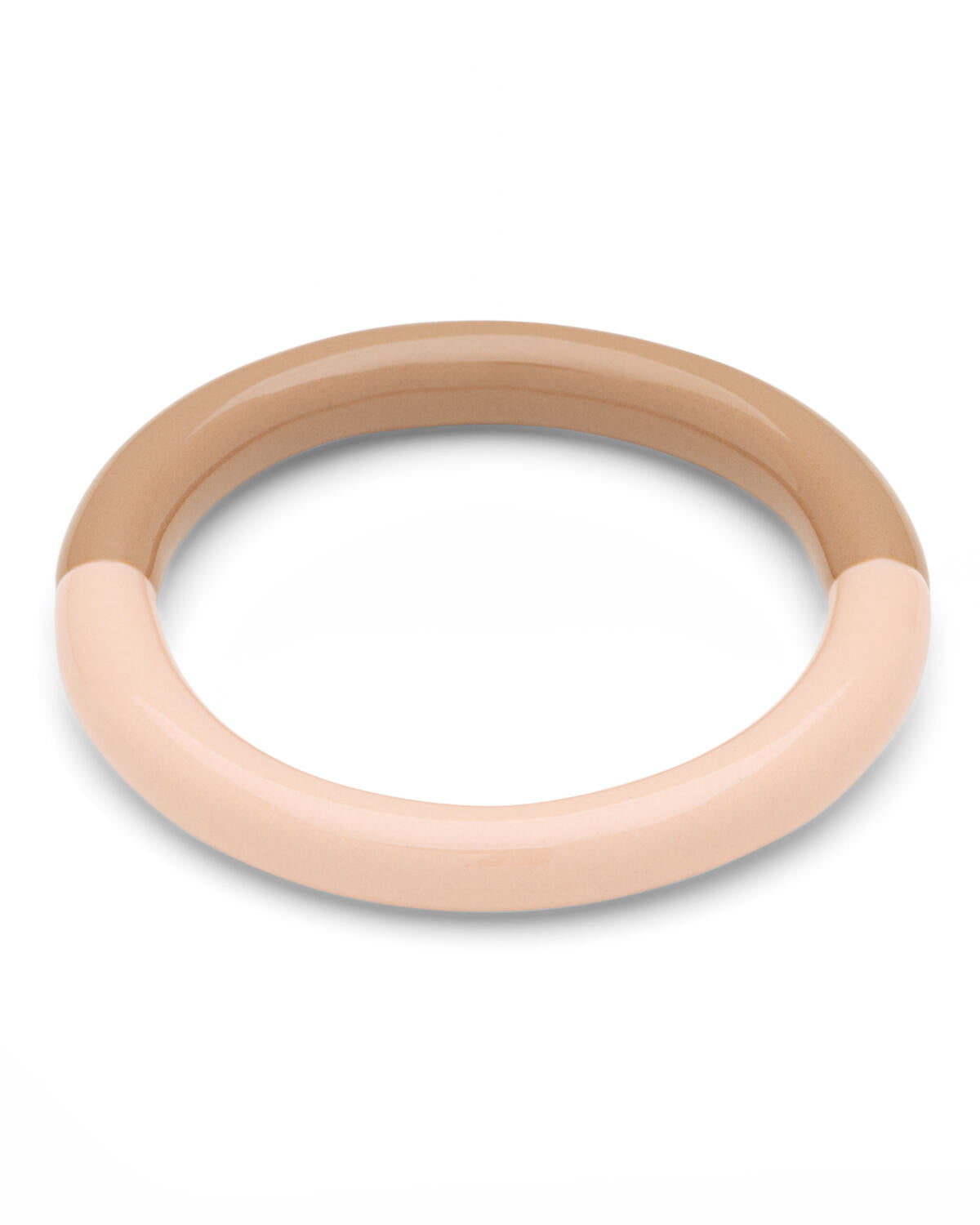 Double Color ring - Mocha Mousse/Dusty Peach